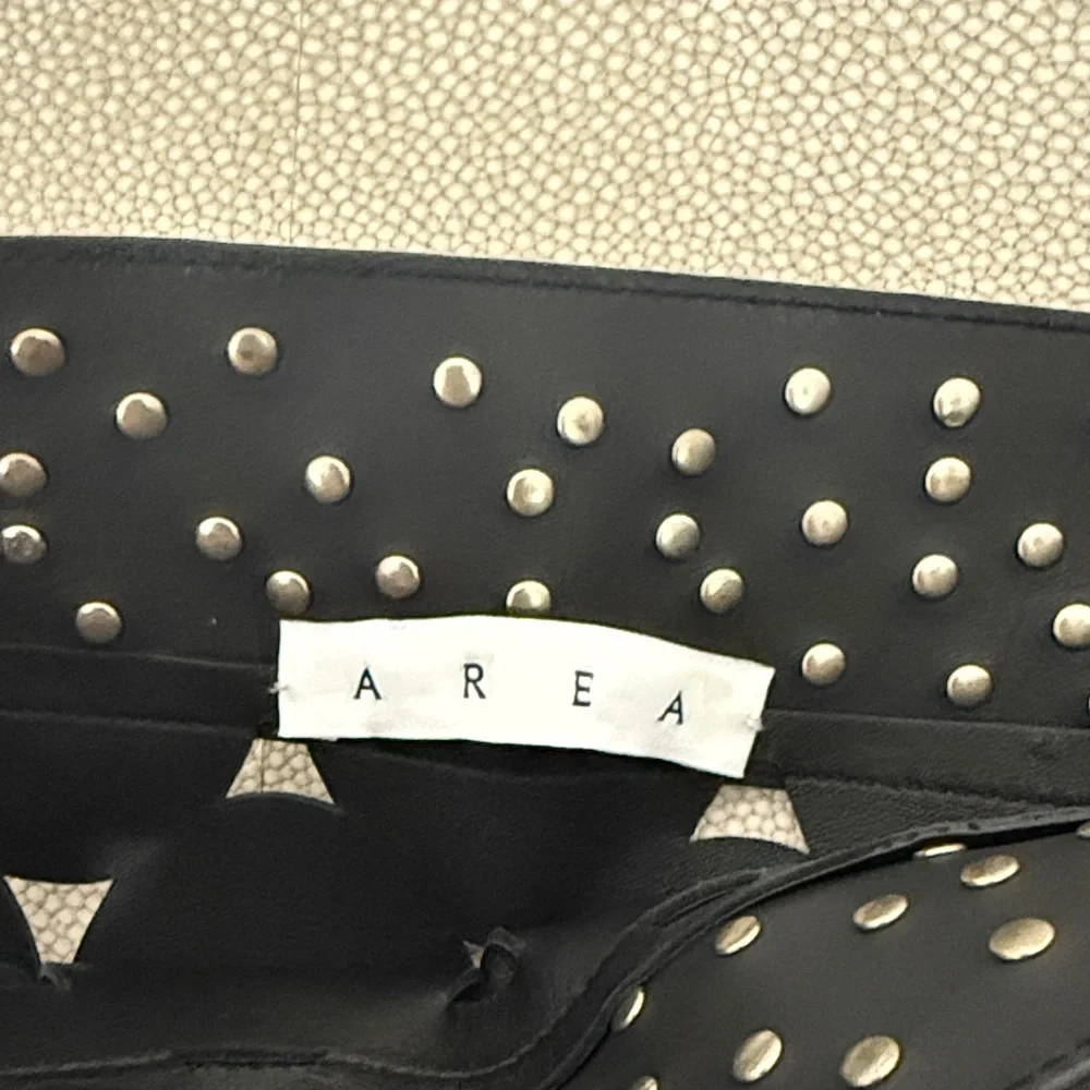 Area Black Studded Skirt - brand new never worn - Picture 3 of 4